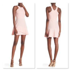 New Love...Ady Ruffle Hem Fit & Flare Dress Size M